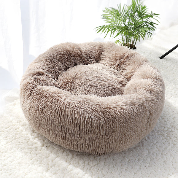 Soft Plush Round Bed