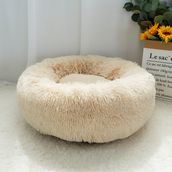 Soft Plush Round Bed