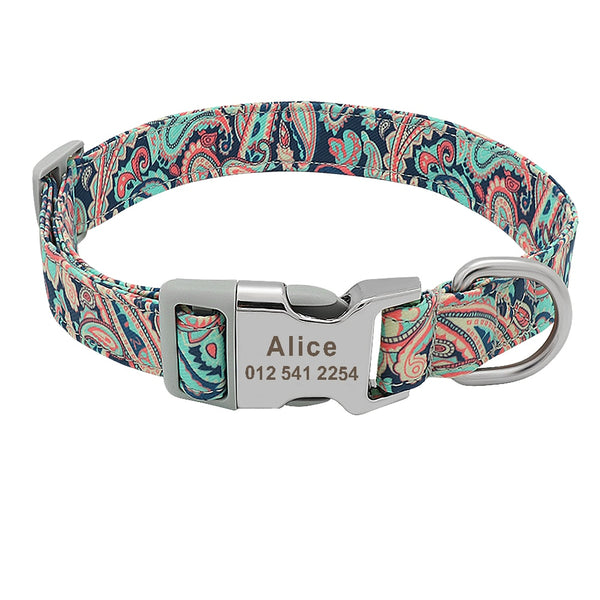 Personalized Name ID Collar