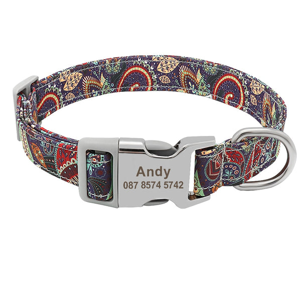 Personalized Name ID Collar