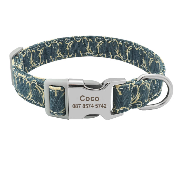 Personalized Name ID Collar