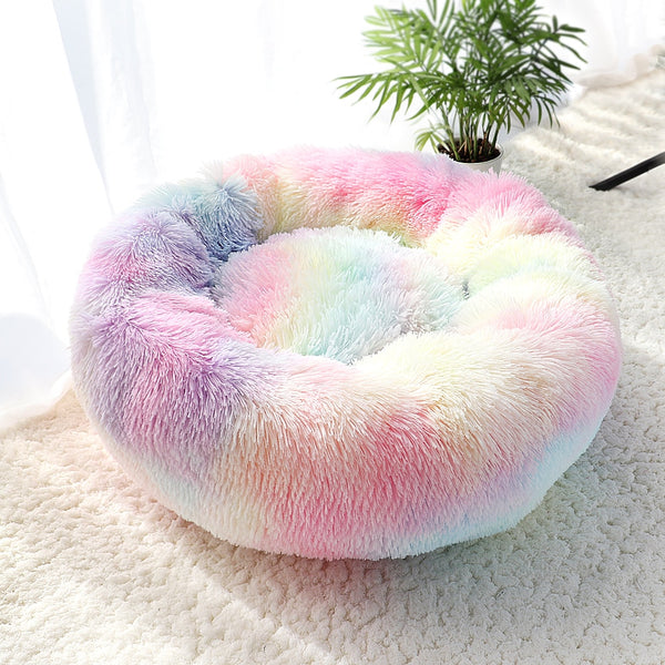 Soft Plush Round Bed