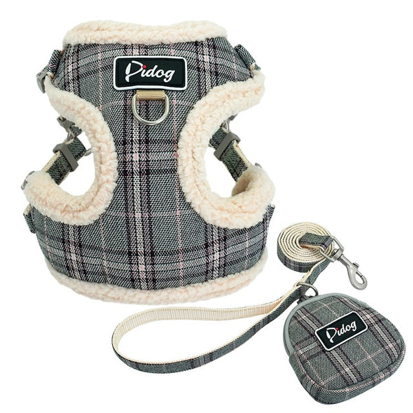 Soft Harnesses Vest Leash Set