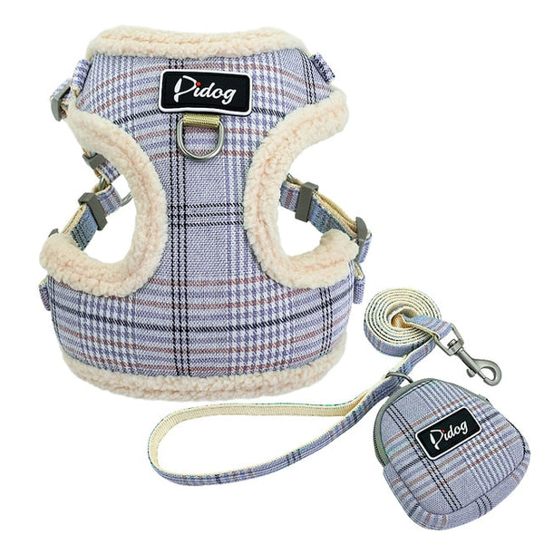 Soft Harnesses Vest Leash Set