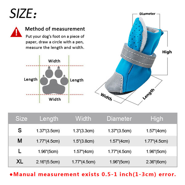 Waterproof Pet Winter Boots