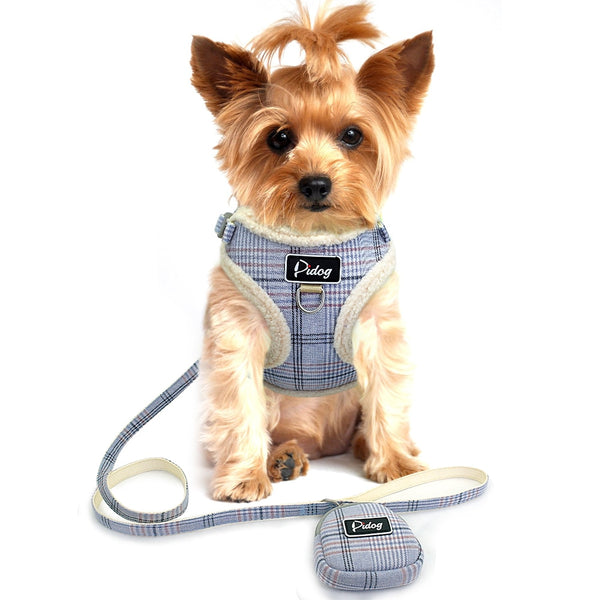 Soft Harnesses Vest Leash Set