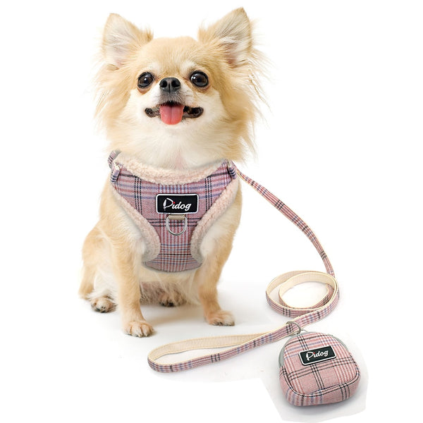 Soft Harnesses Vest Leash Set