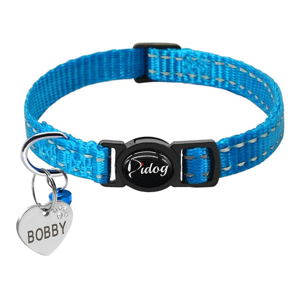 Cat Collar with Personalized Tag