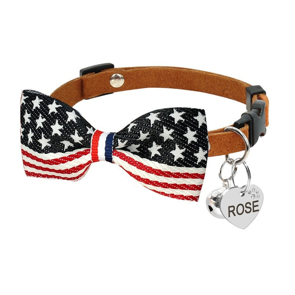 Cat Collar with Personalized Tag