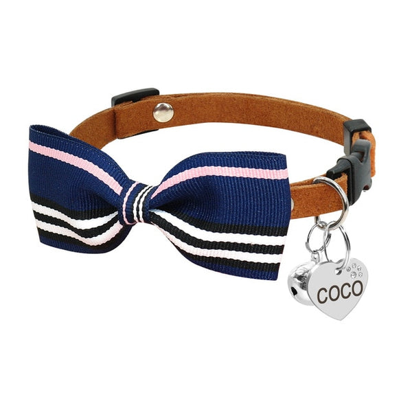 Cat Collar with Personalized Tag