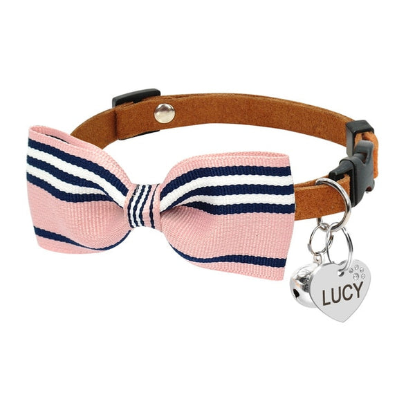 Cat Collar with Personalized Tag