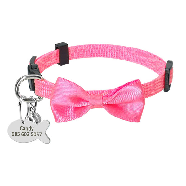 Cat Collar with Personalized Tag