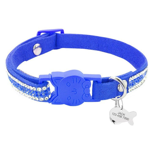 Cat Collar with Personalized Tag