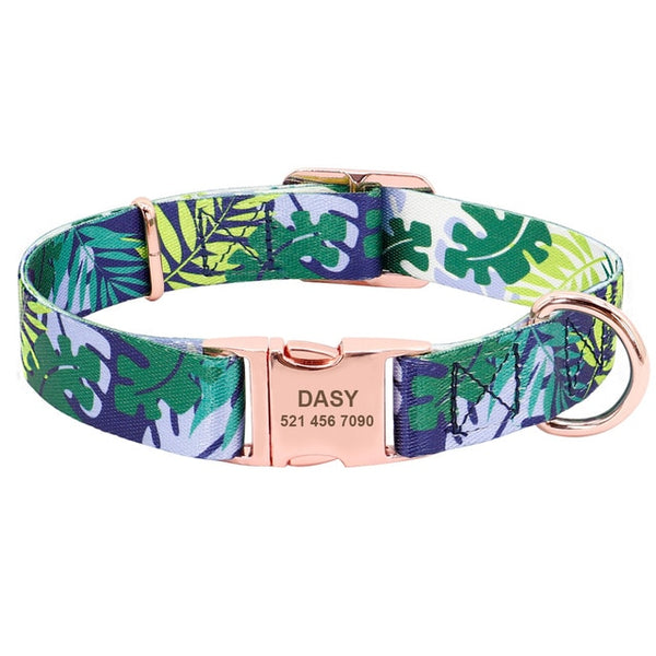 Personalized Custom Nylon Pet Collar