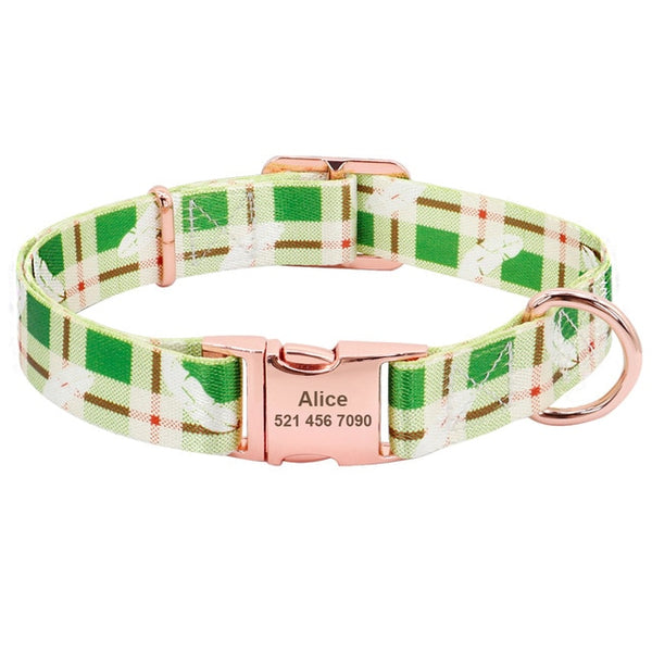 Personalized Custom Nylon Pet Collar