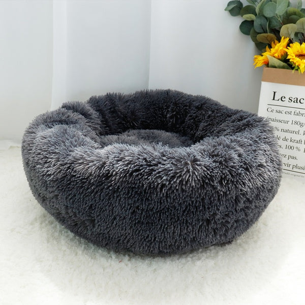 Soft Plush Round Bed