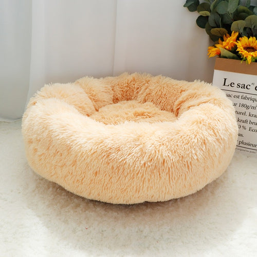 Soft Plush Round Bed