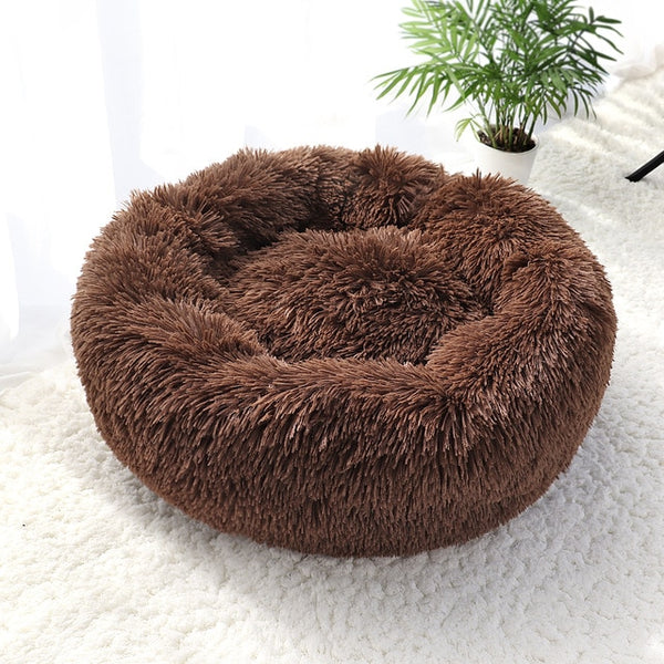 Soft Plush Round Bed