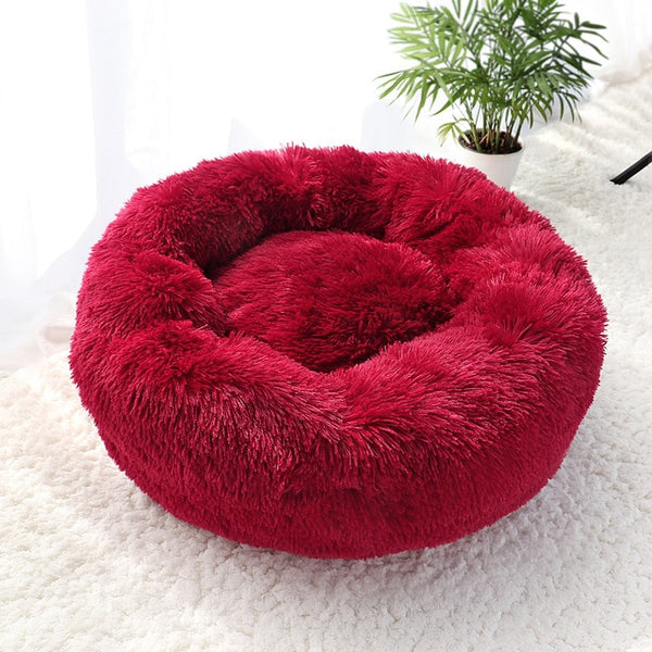 Soft Plush Round Bed