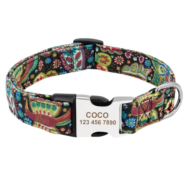 Personalized Name ID Collar