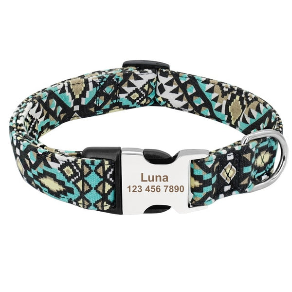 Personalized Name ID Collar