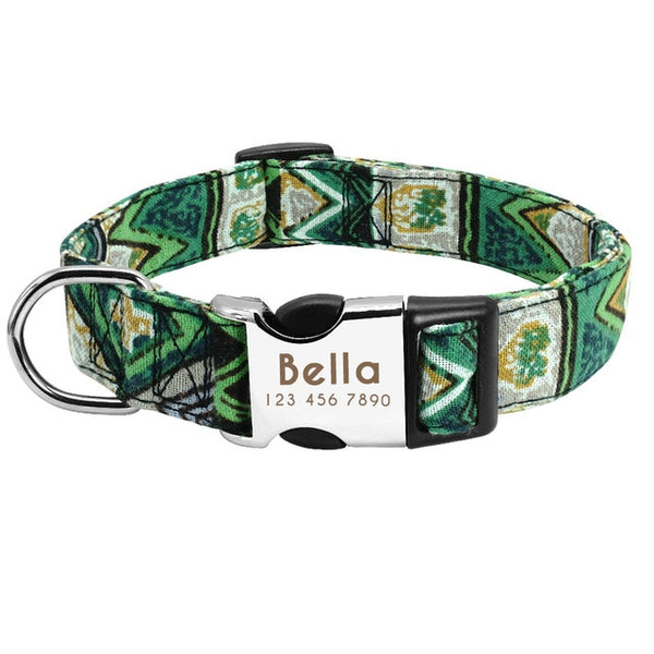 Personalized Name ID Collar